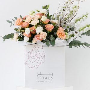 Petals Signature Floral Design Paired with Touches of White and Greens